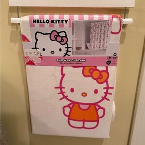 Hello Kitty Shower Curtain! FREE HK GIFT!
